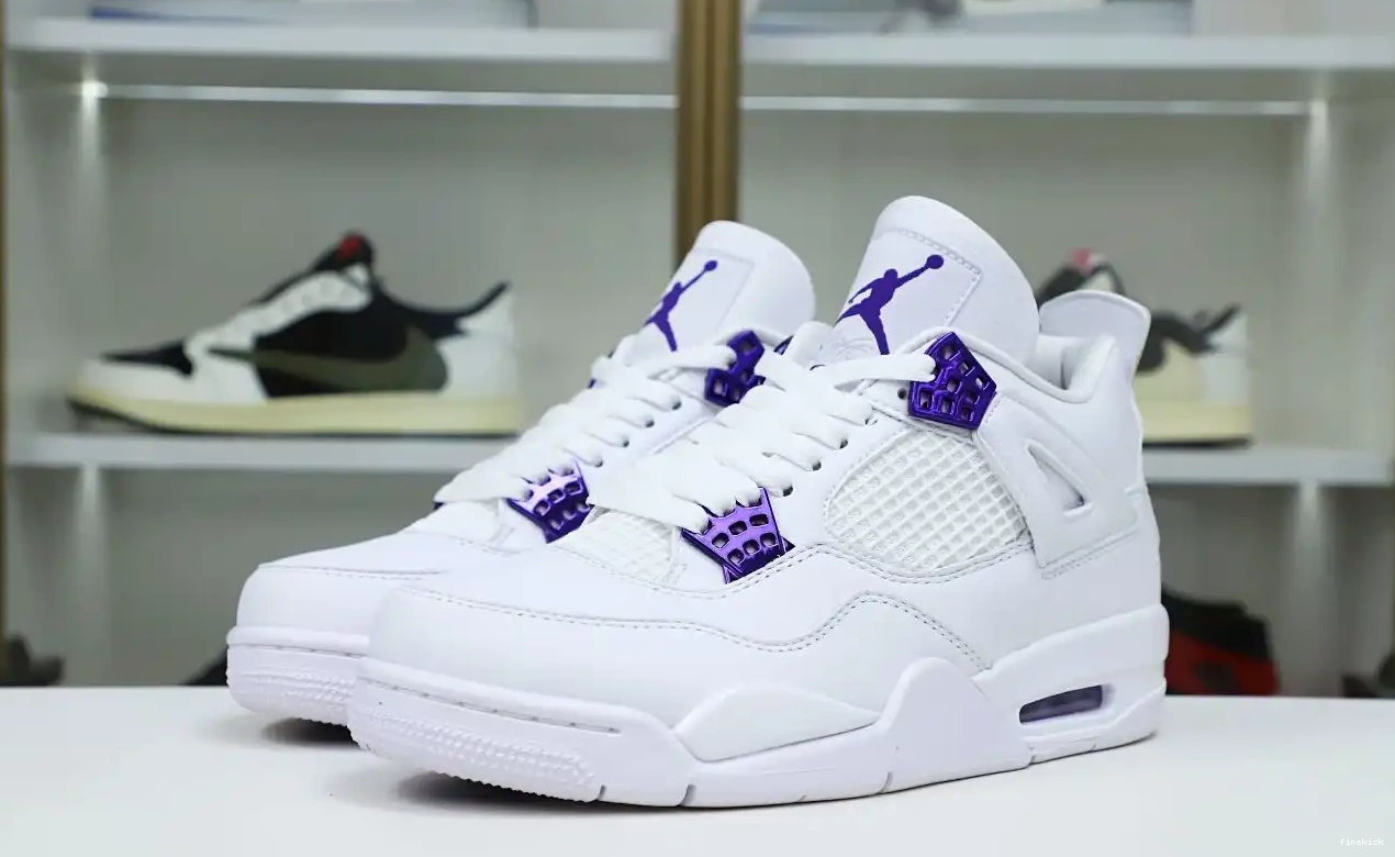 4 METALLIC PURPLE JORDAN AIR 0627